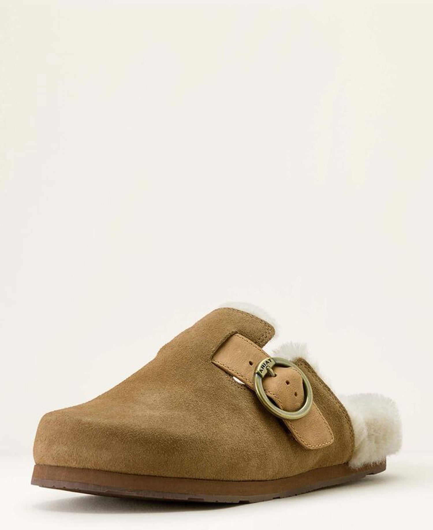 Country Mule Sherpa - Ranch Brown Suede