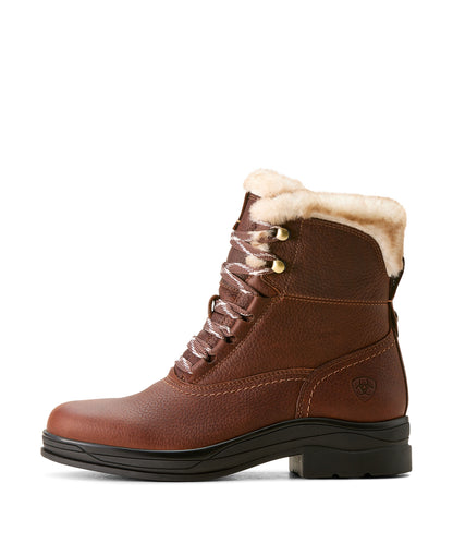 Harper Sherpa Waterproof Boot - Dark Brown