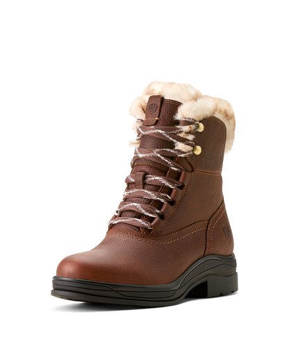 Harper Sherpa Waterproof Boot - Dark Brown