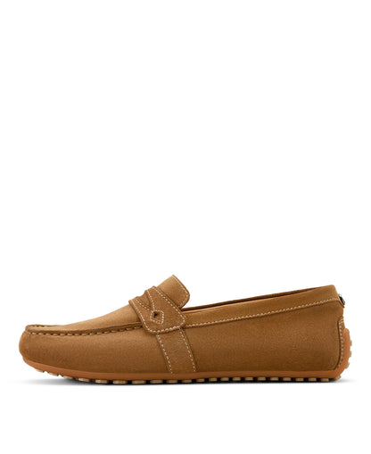 Selene Driving Moc - Caramel Suede