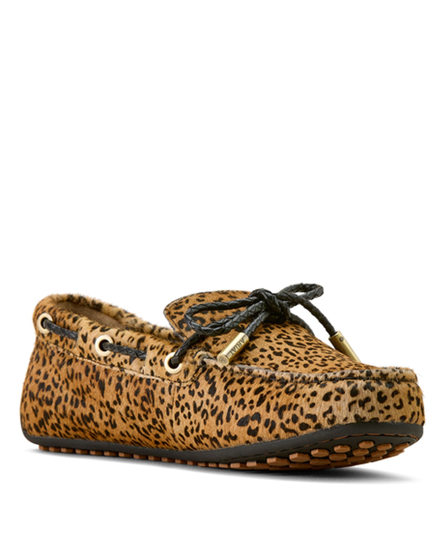 Margot Driving Moc - Mini Cheetah Hair On