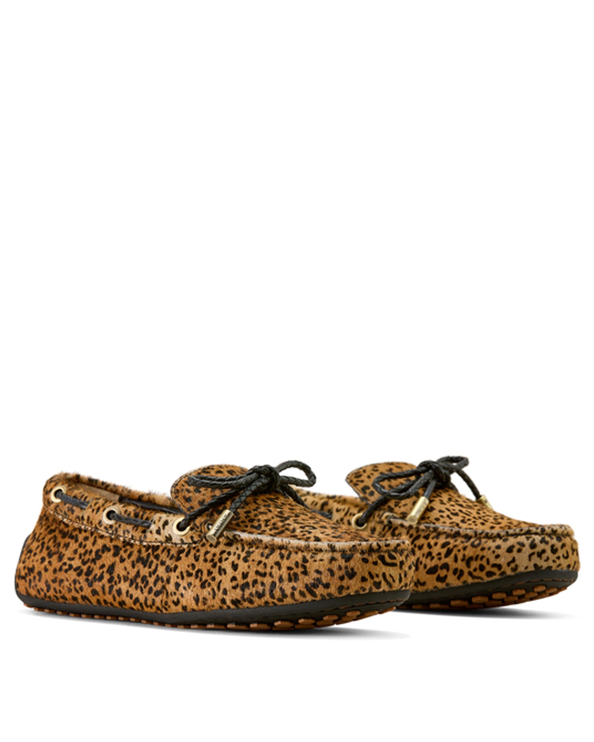 Margot Driving Moc - Mini Cheetah Hair On
