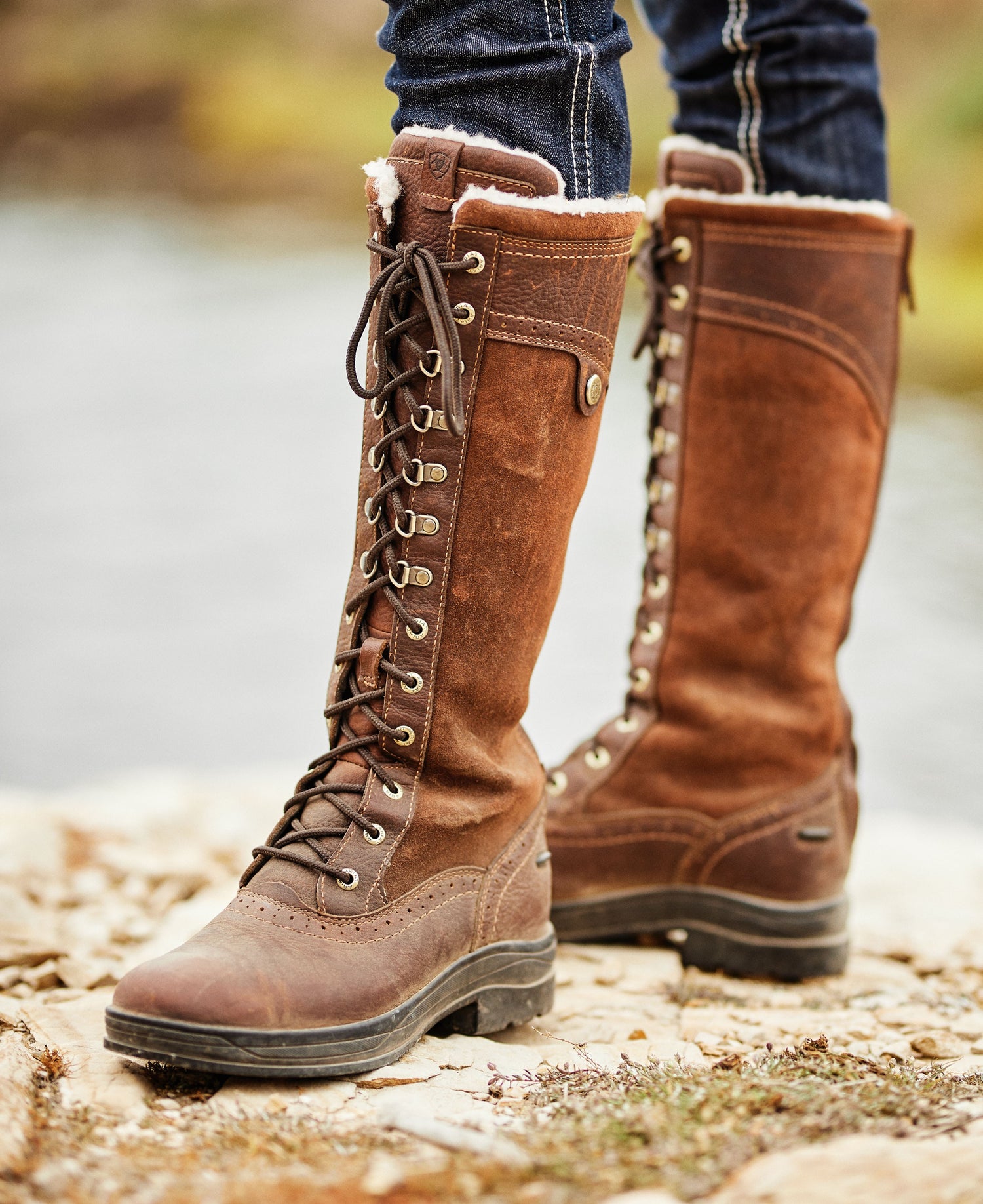 Wythburn Tall Waterproof Boot - Dark Brown