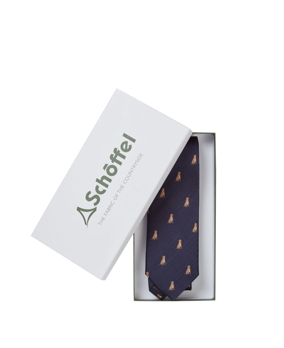 Ashford Silk Tie (Boxed) - Labrador