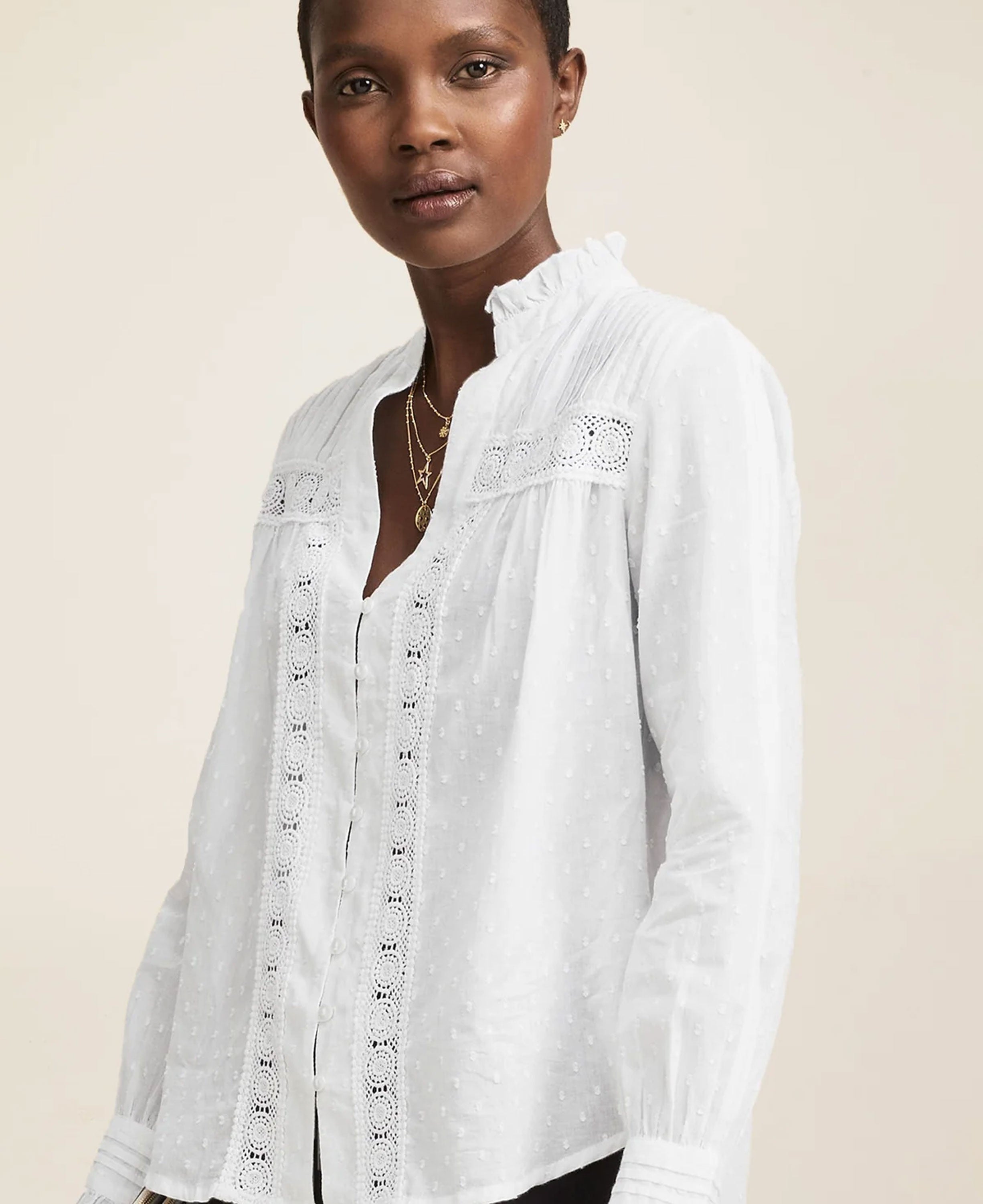 Carrie Blouse - White