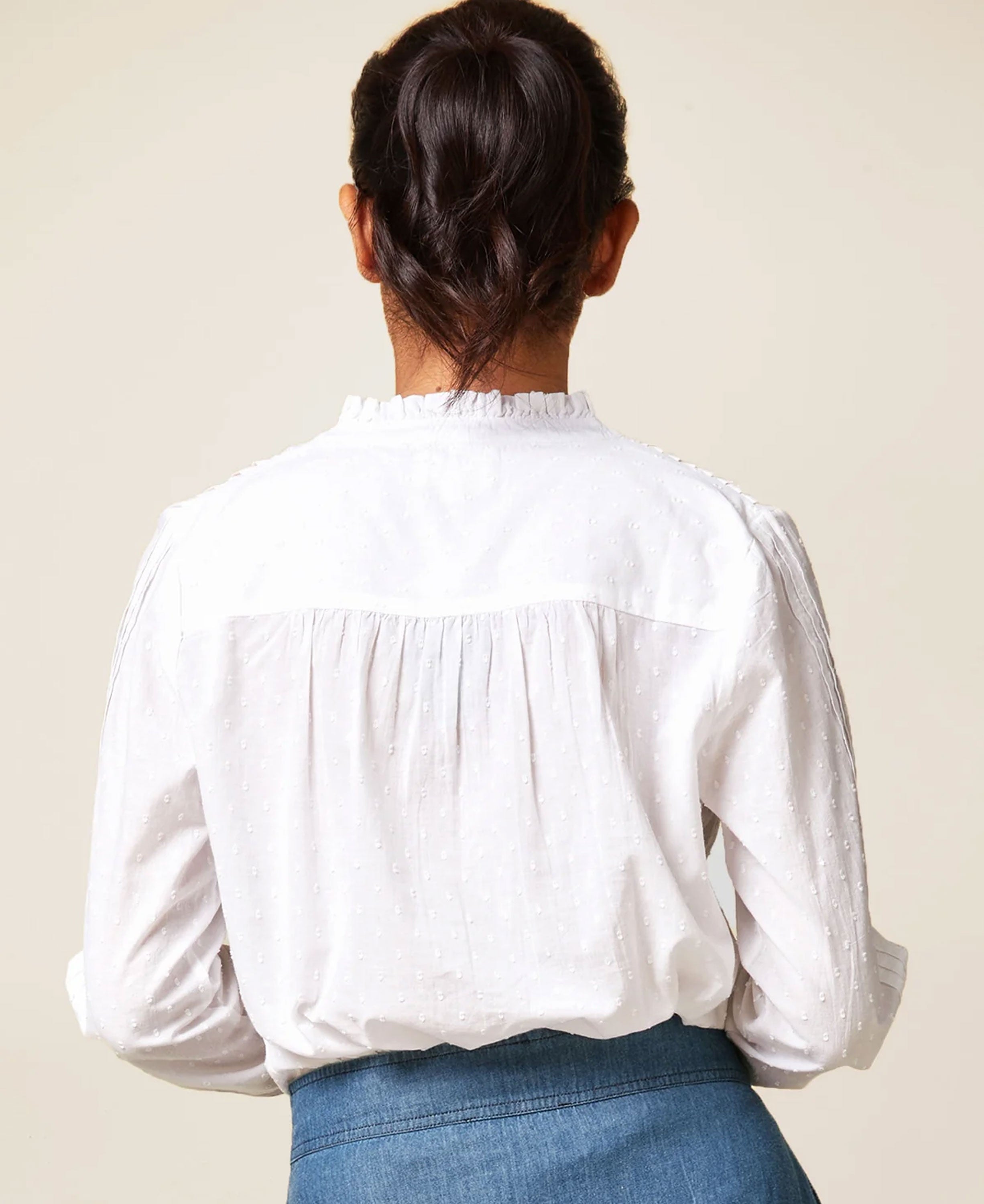 Carrie Blouse - White