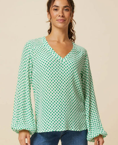 Clea Blouse - Green