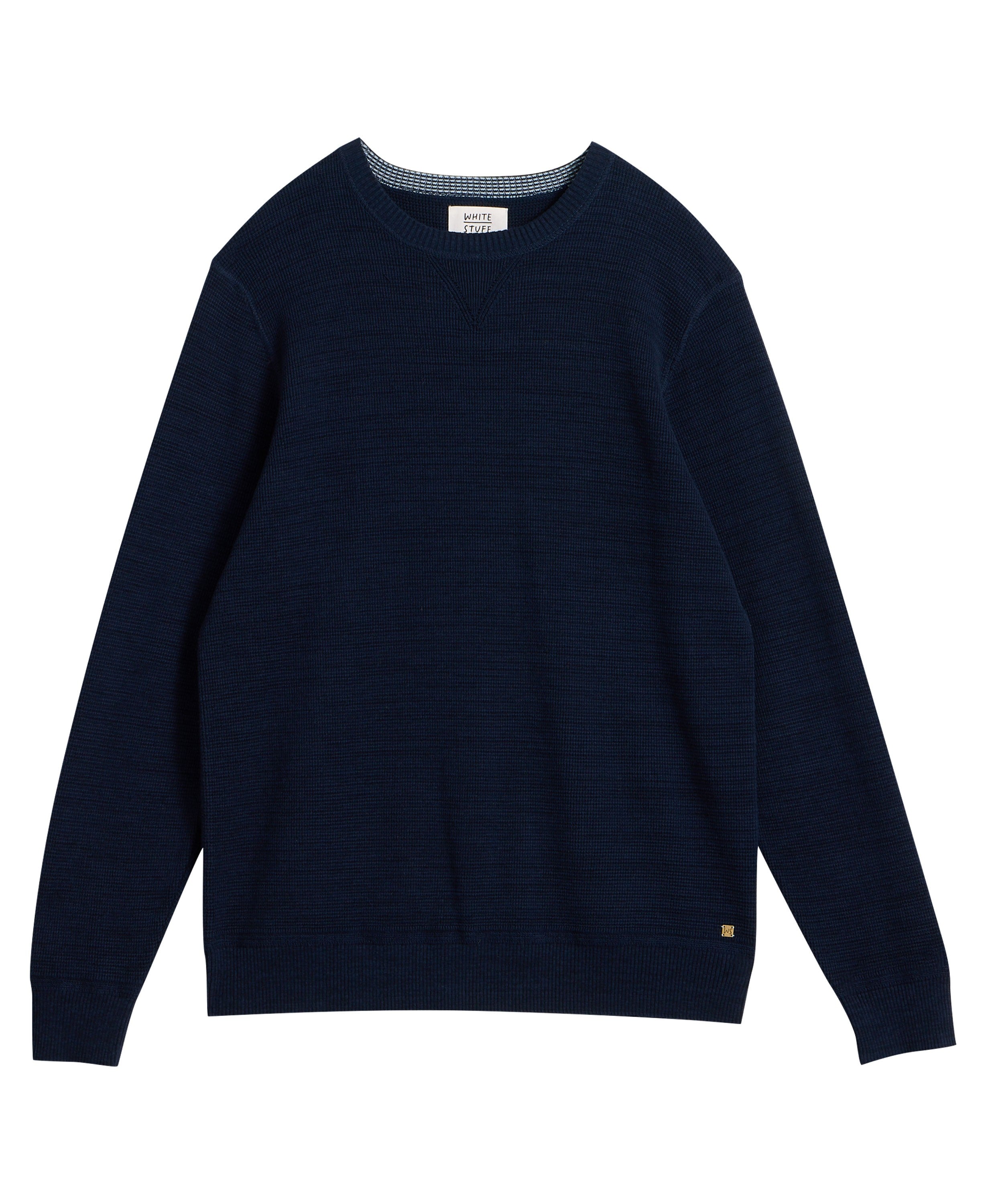 Attadale Crew Neck Jumper - Dark Navy