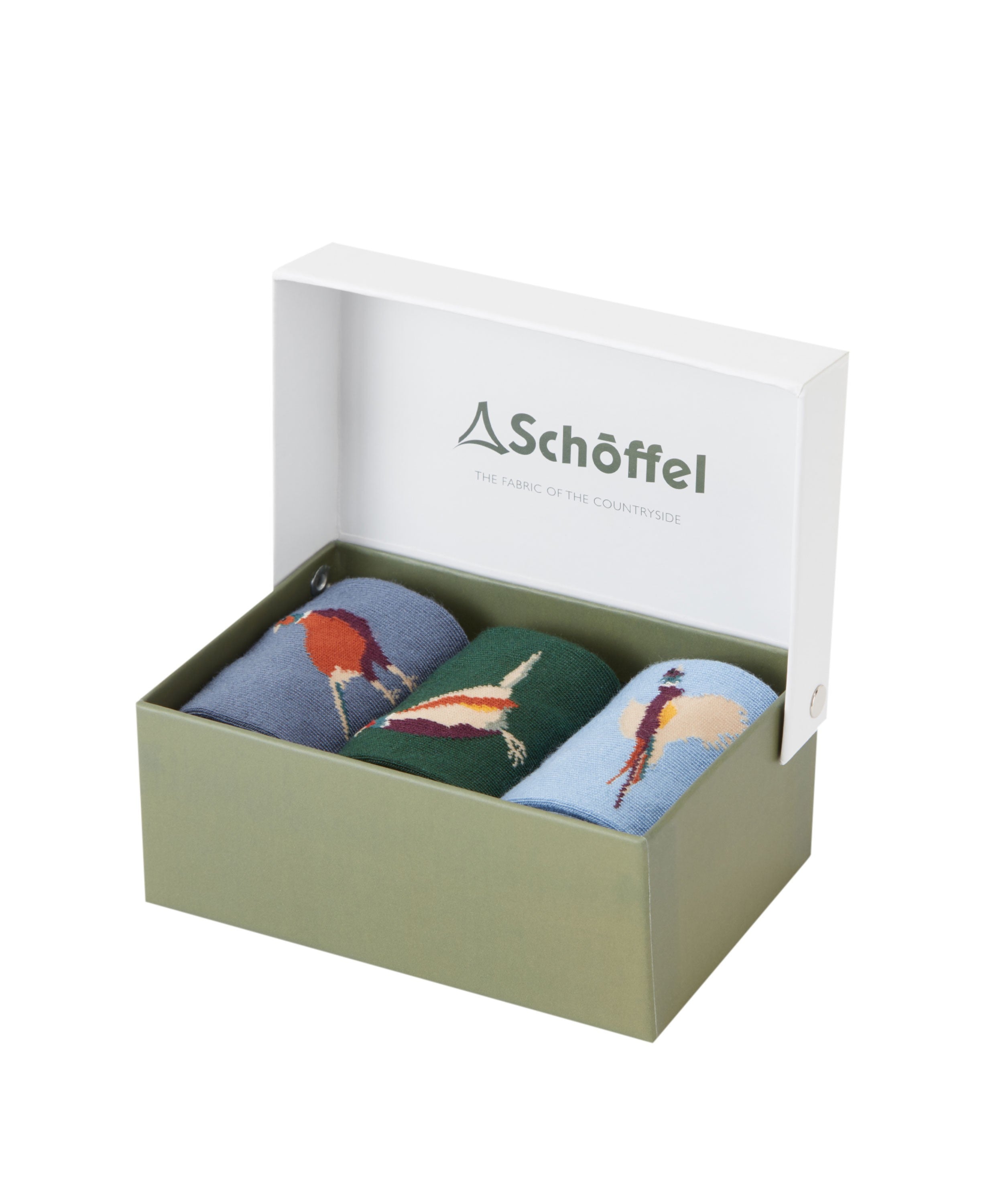 Bamboo Sock (Box Of 3) - Pheasant Mix