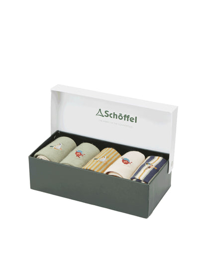 Bamboo Sock (Box Of 5) - Game Birds