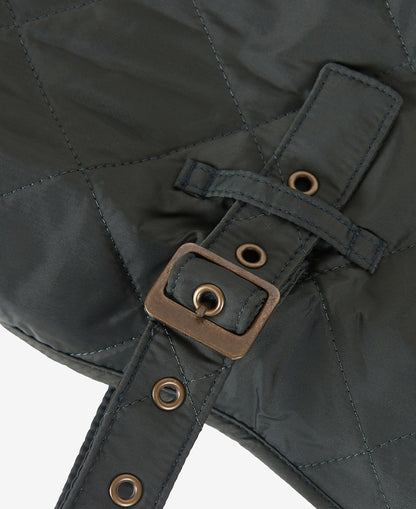 Quilted Dog Coat - Olive