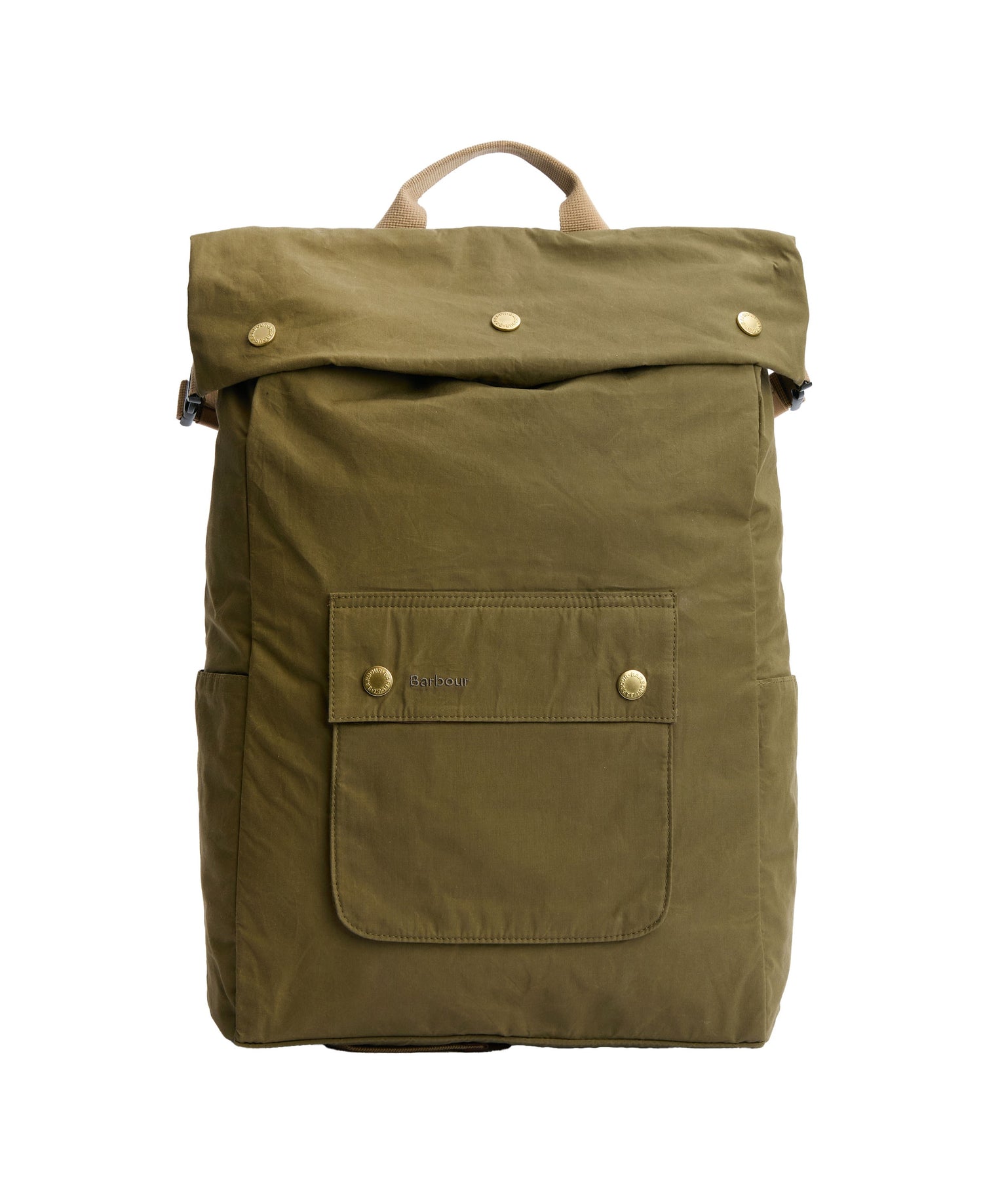 Transport Foldover Backpack Bag - Dusky Green