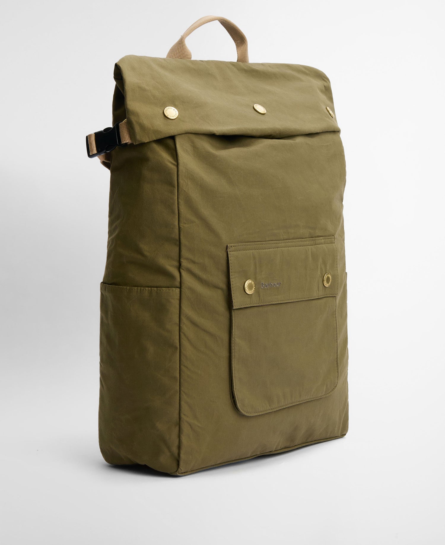 Transport Foldover Backpack Bag - Dusky Green