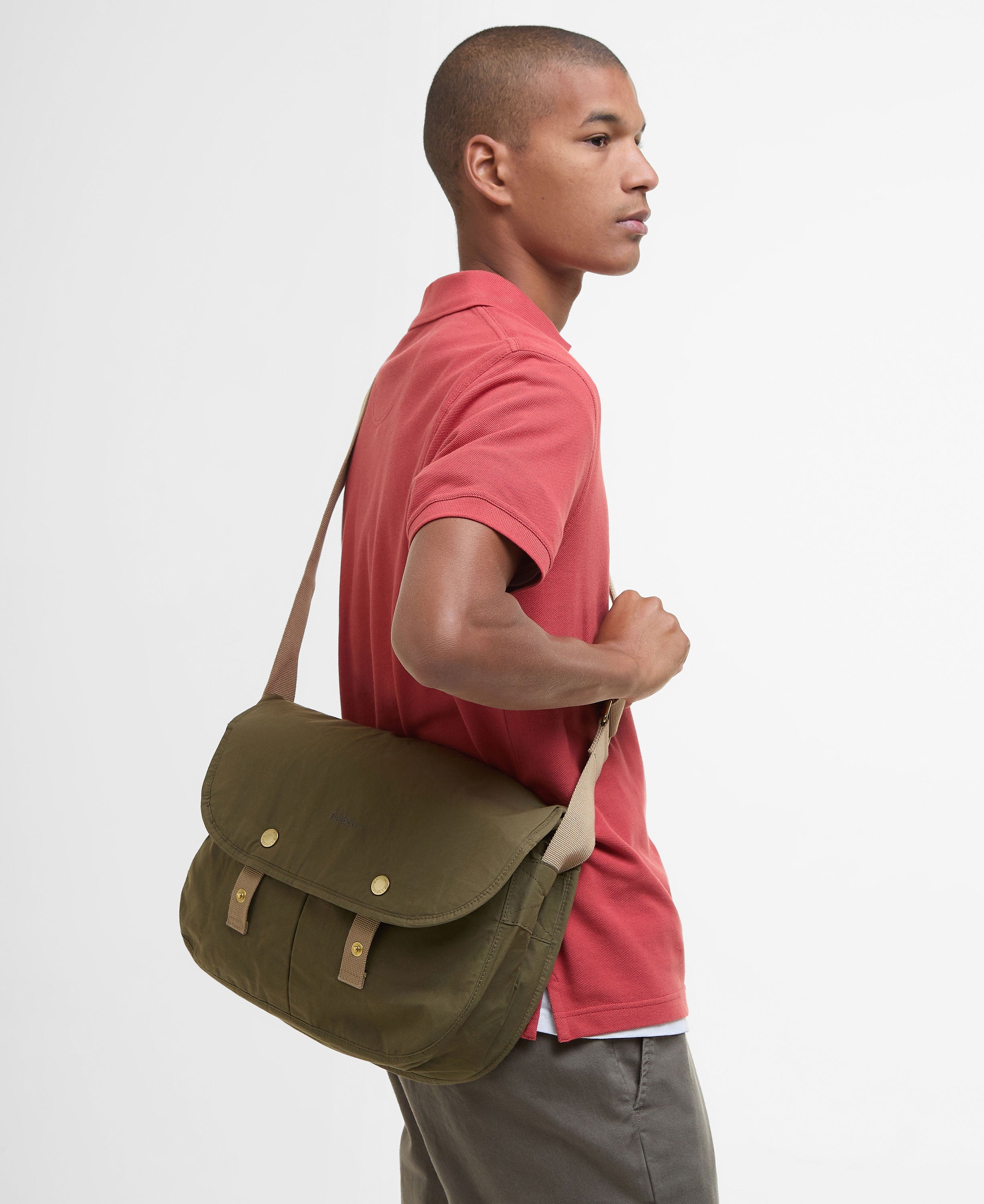 Transport Riever Crossbody Bag - Dusky Green