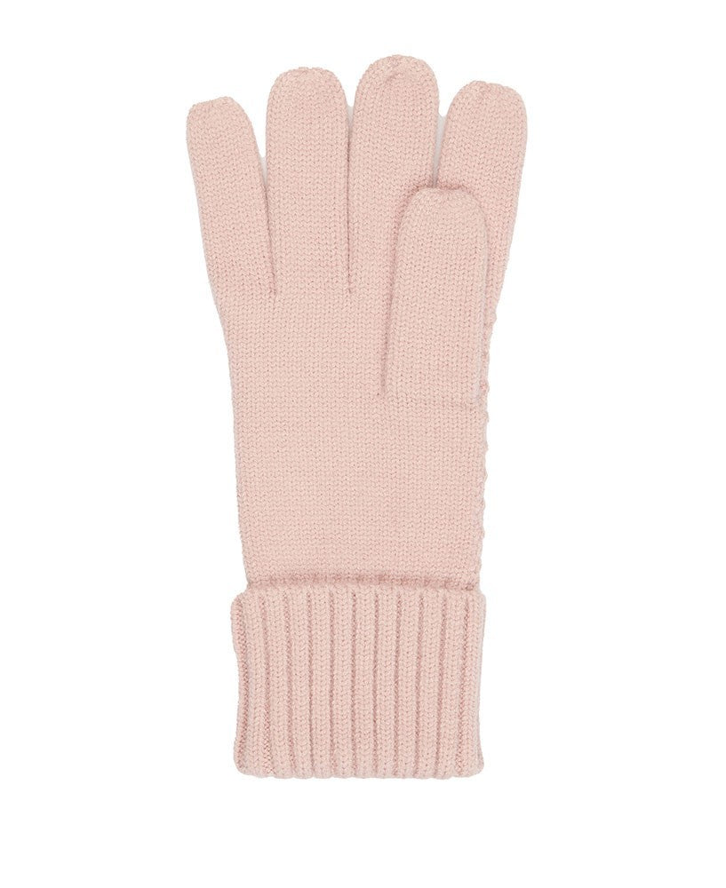Alnwick Knitted Gloves - Rose Pink