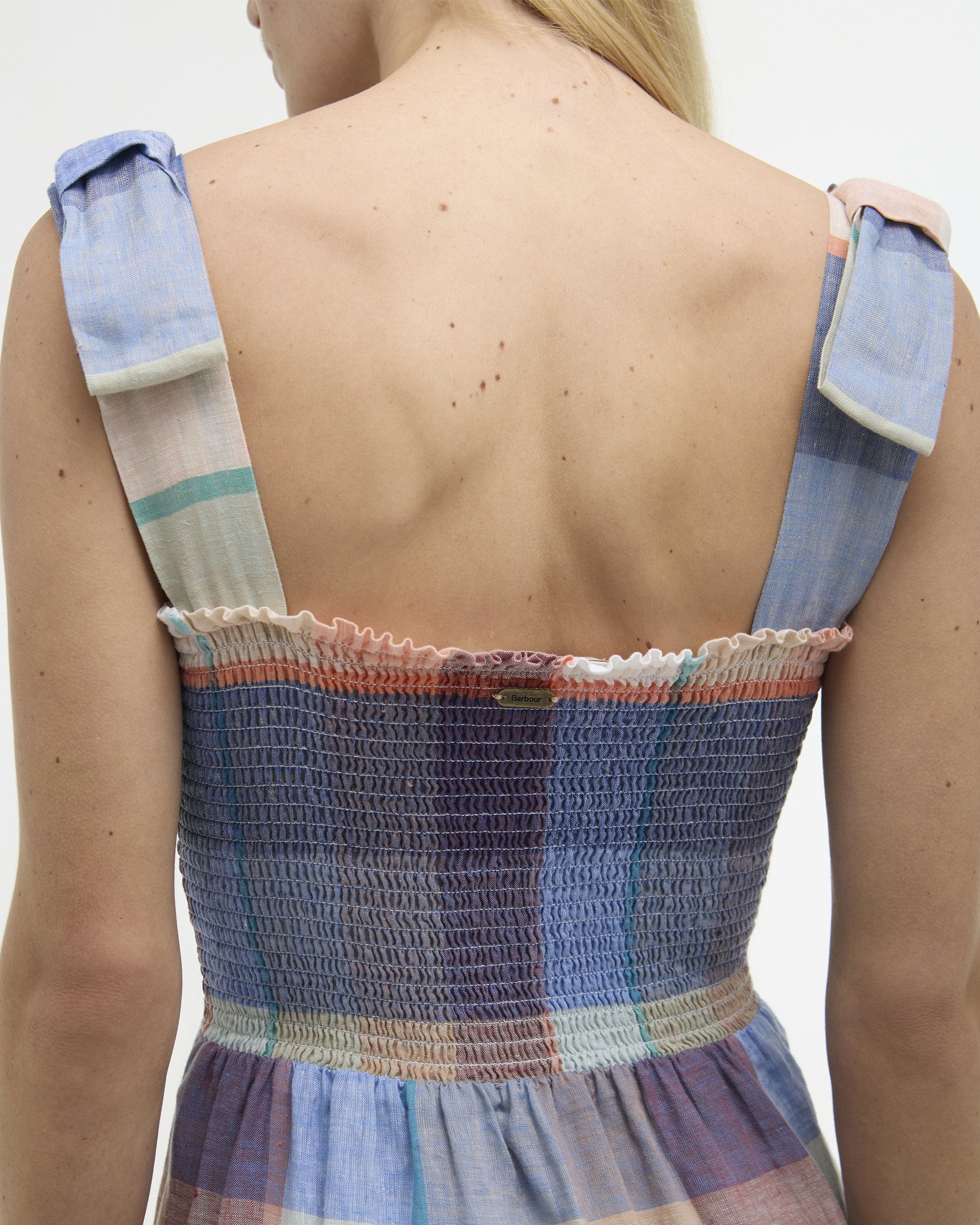 Amelie Midi Dress - Multi Check