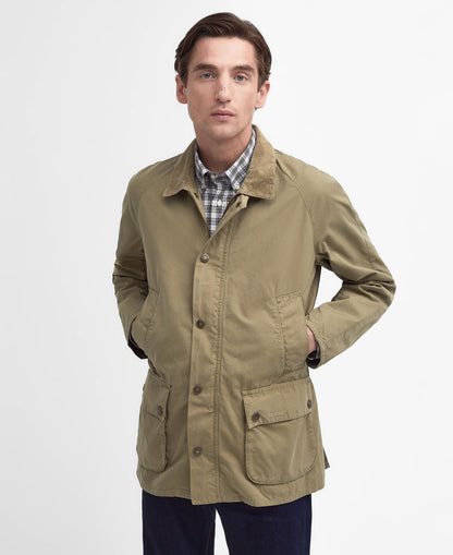 Ashby Casual Jacket - Bleached Olive