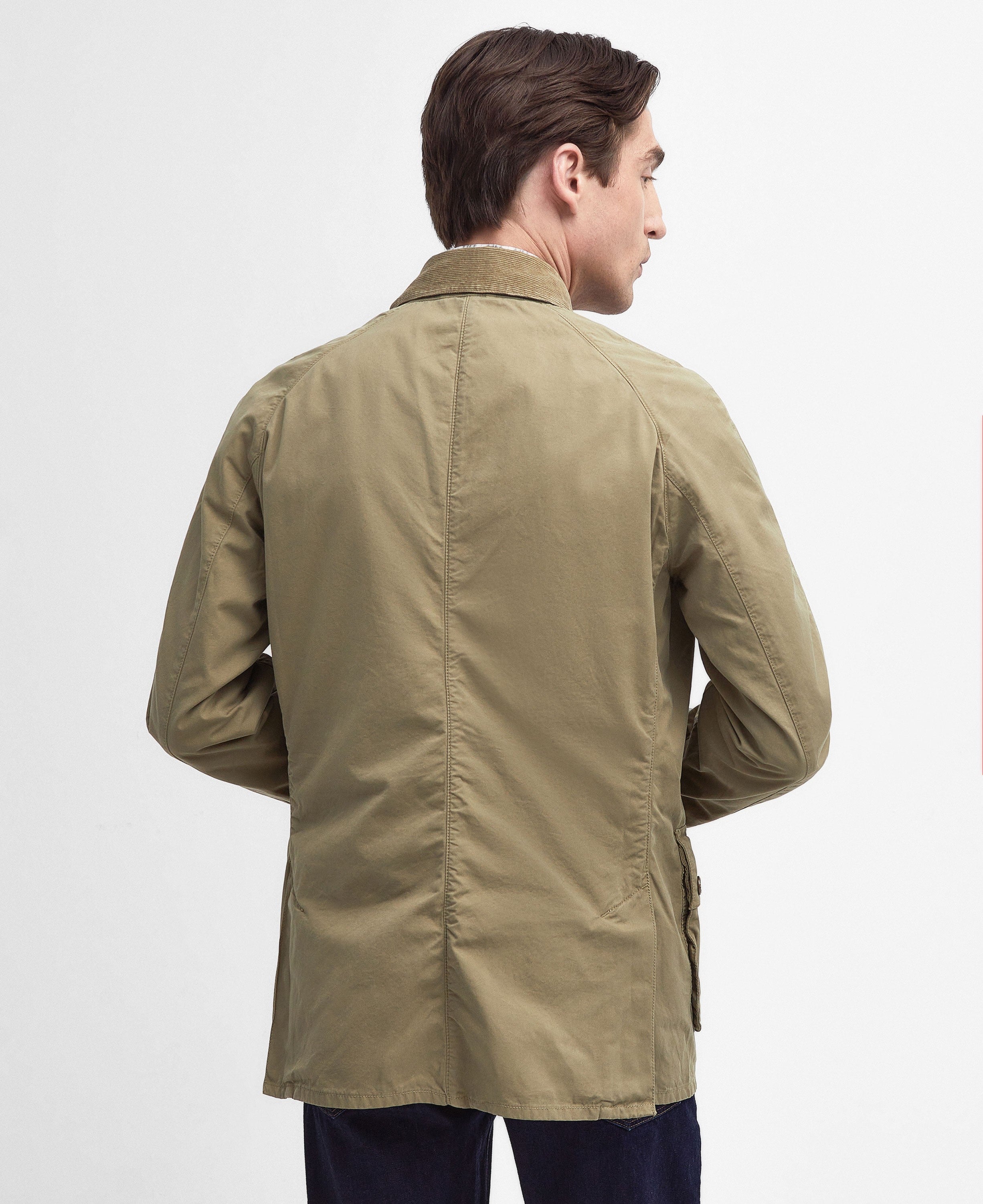 Ashby Casual Jacket - Bleached Olive