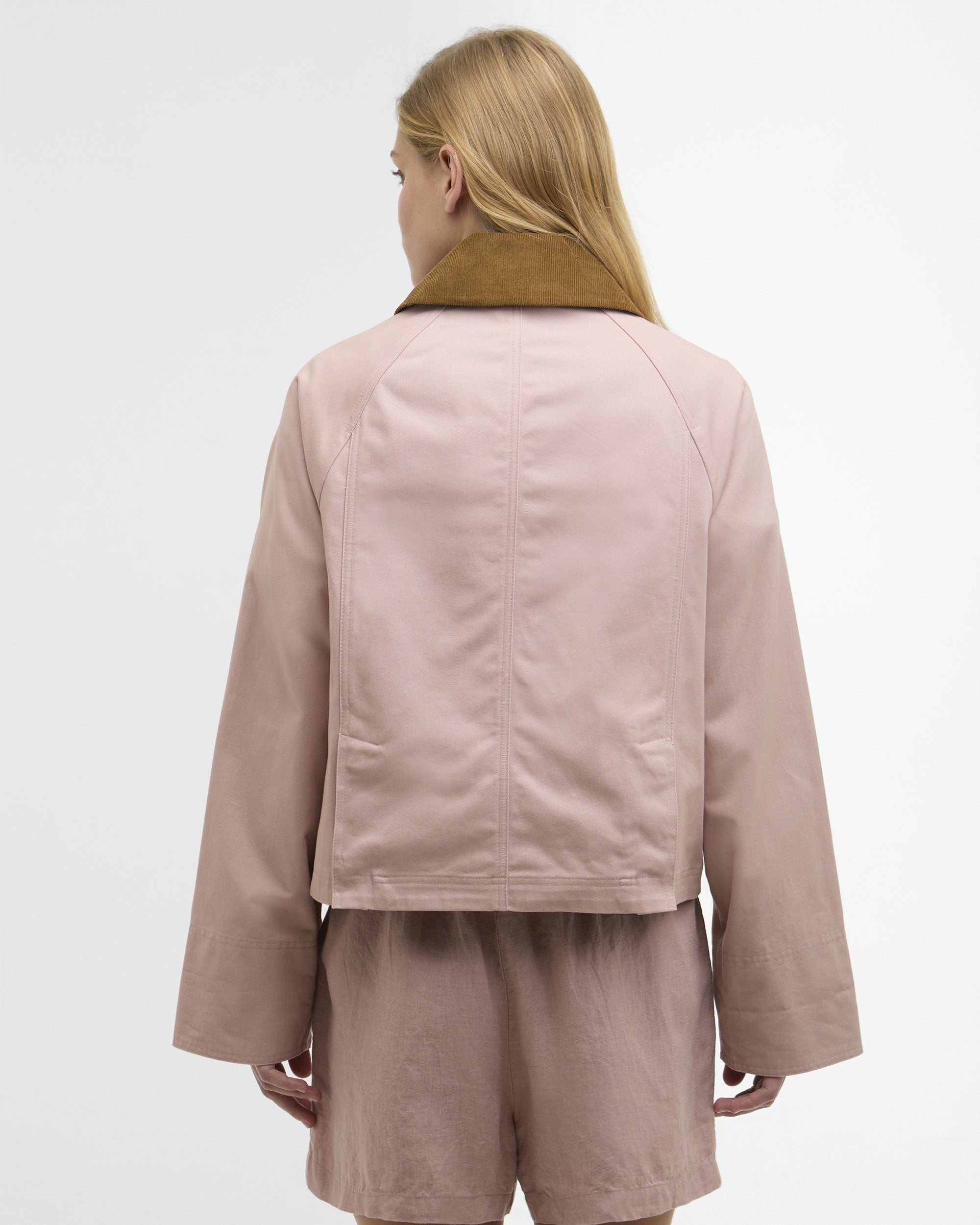 Cropped Beadnell Casual Jacket - Gardenia/Dress/Beige