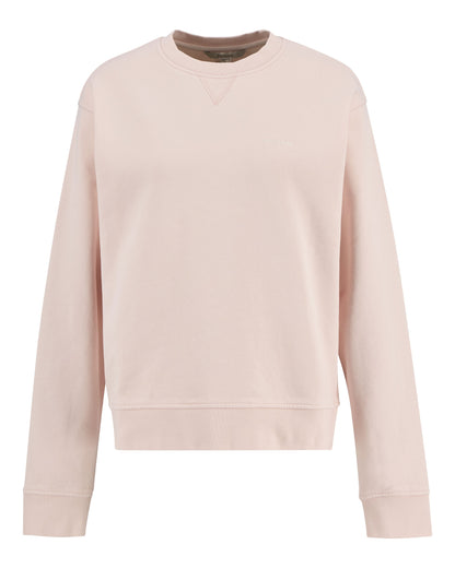 Bede Oversized Crew Sweatshirt - Pink