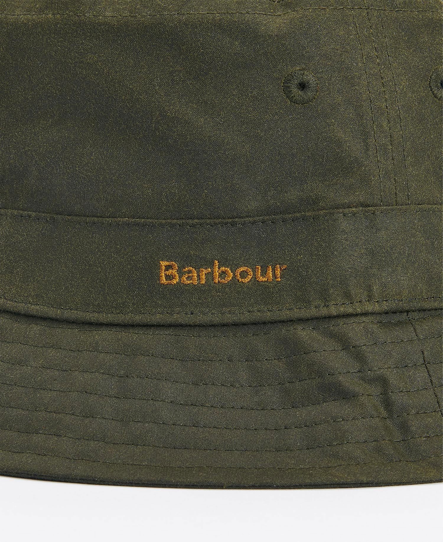 Belsay Wax Bucket Hat - Archive Olive