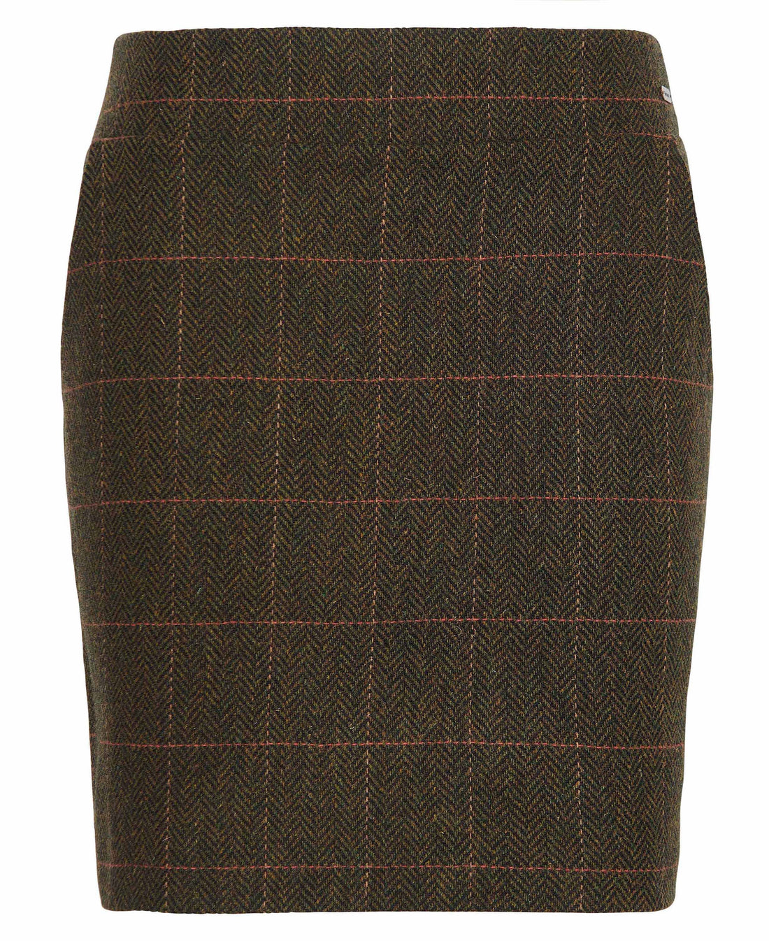 Birch Skirt - Spiced Pumpkin Check