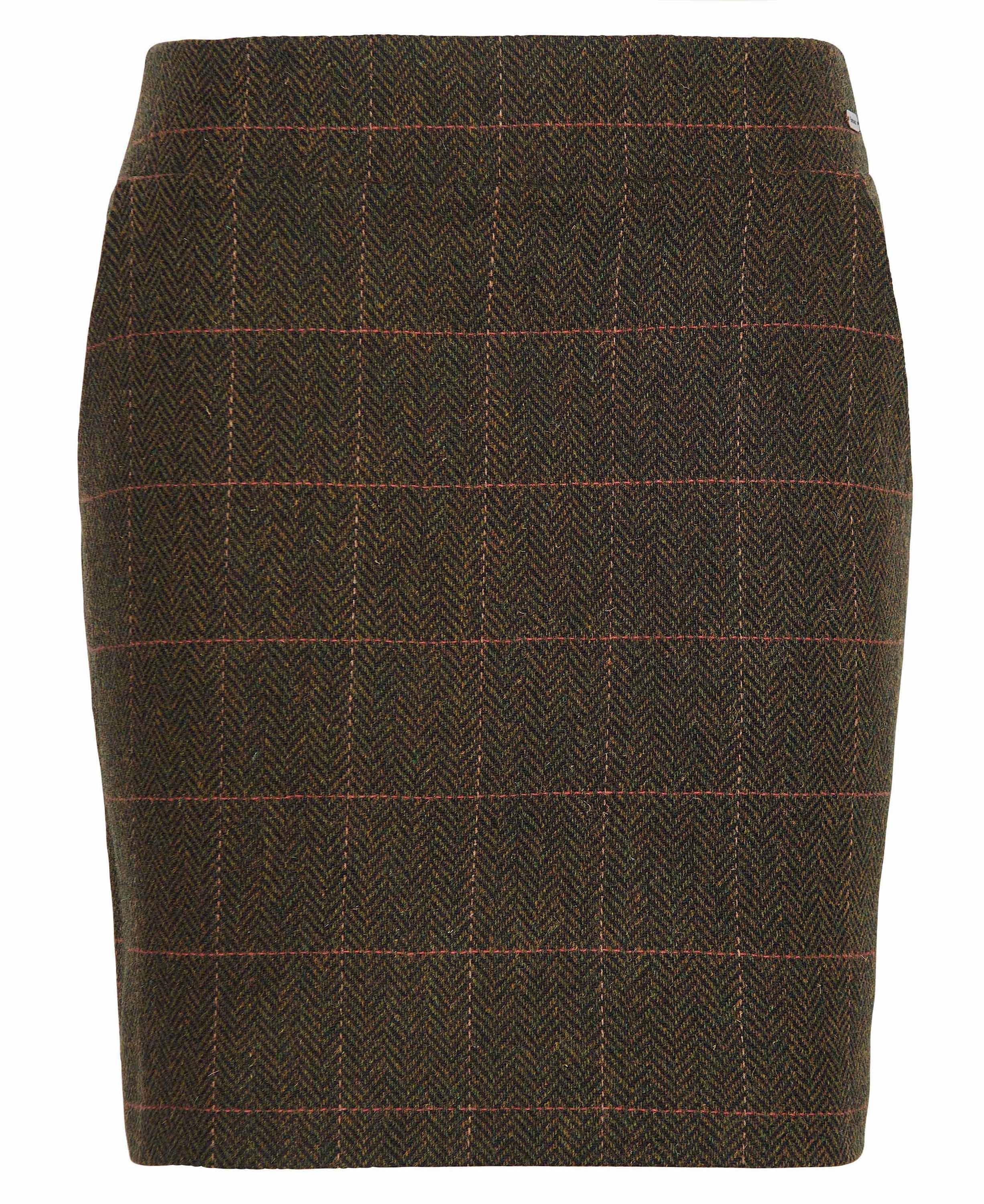 Birch Skirt - Spiced Pumpkin Check