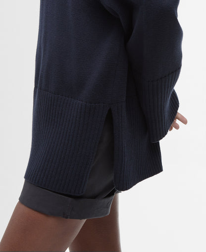 Birdie Knitted Jumper - Dark Navy