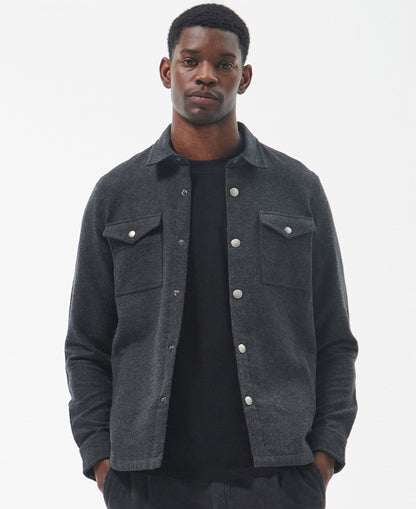 Carrbridge Tailored Overshirt - Smoke Marl