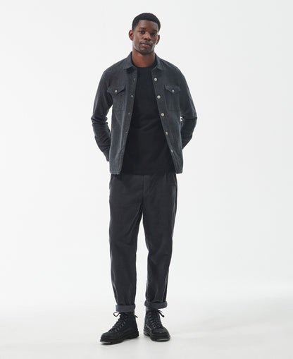 Carrbridge Tailored Overshirt - Smoke Marl