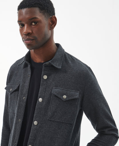 Carrbridge Tailored Overshirt - Smoke Marl