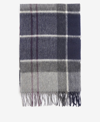 Carrbridge Tartan Scarf - Black Slate Tartan