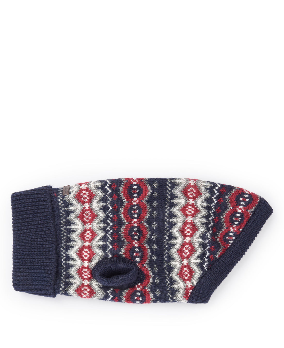 Case Fairisle Dog Jumper - Blue Granite