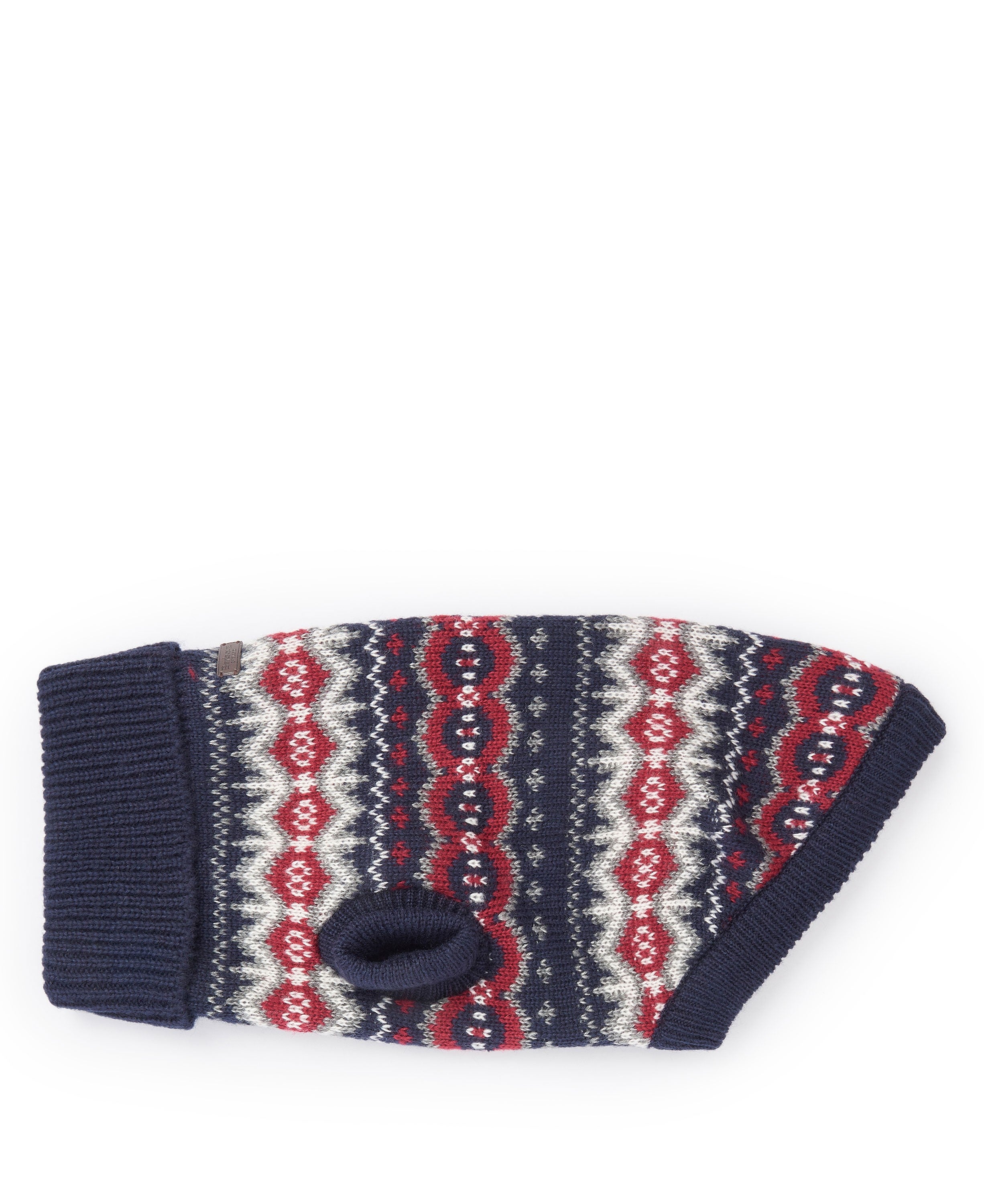 Case Fairisle Dog Jumper - Blue Granite