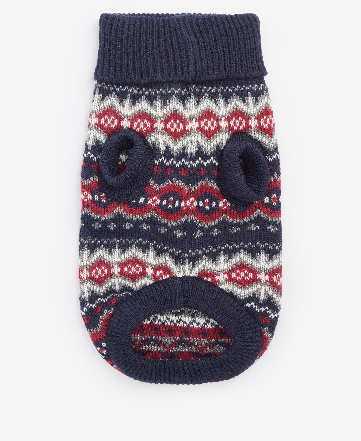 Case Fairisle Dog Jumper - Blue Granite