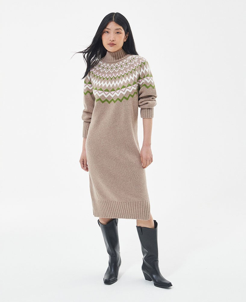 Chesil Knitted Dress - Light Trench