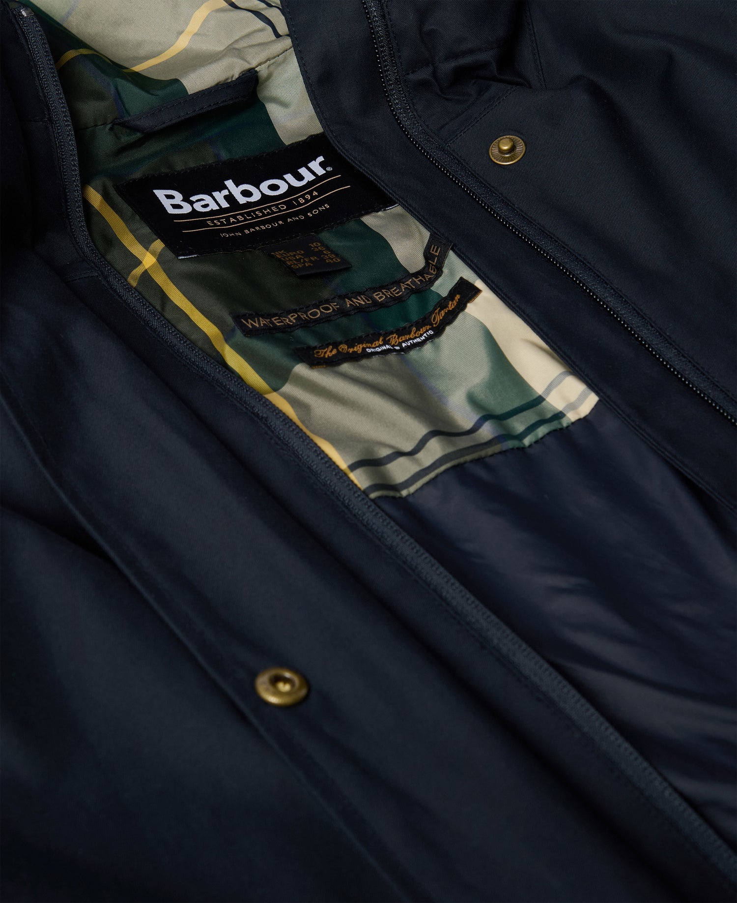 Chesney Waterproof Jacket - Dark Navy/Ancient