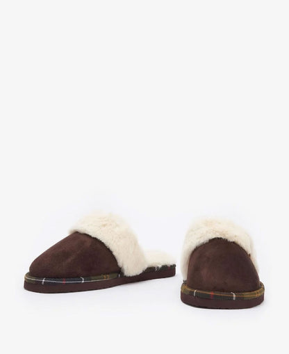 Claudia Mule Slipper - Brown