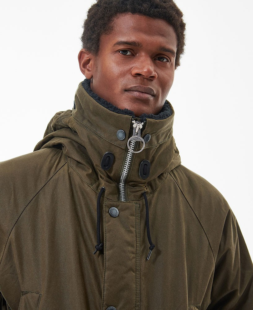 Barbour beech wax sales jacket