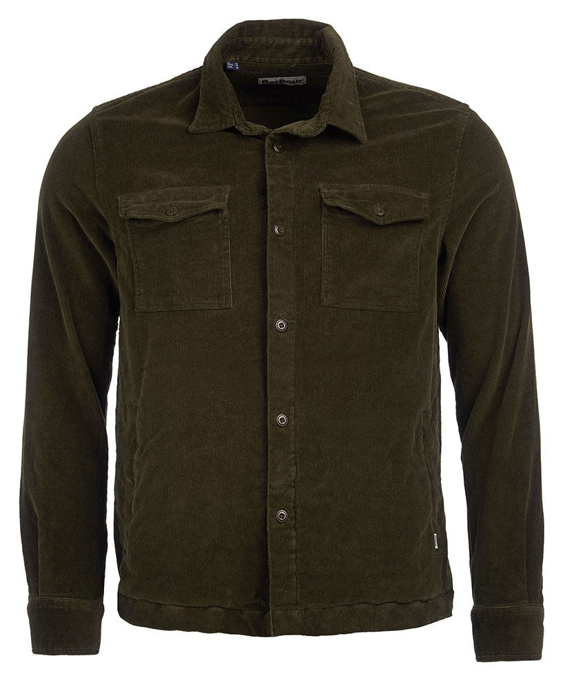 Cord Overshirt - Olive