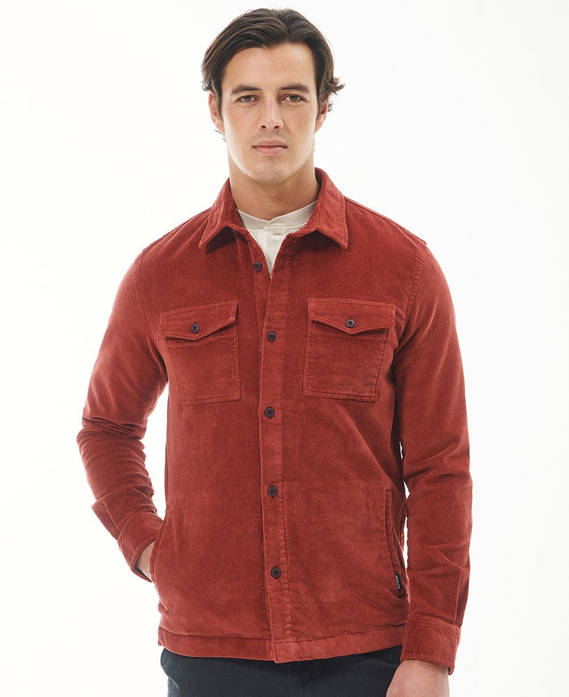 Cord Overshirt - Russet Brown