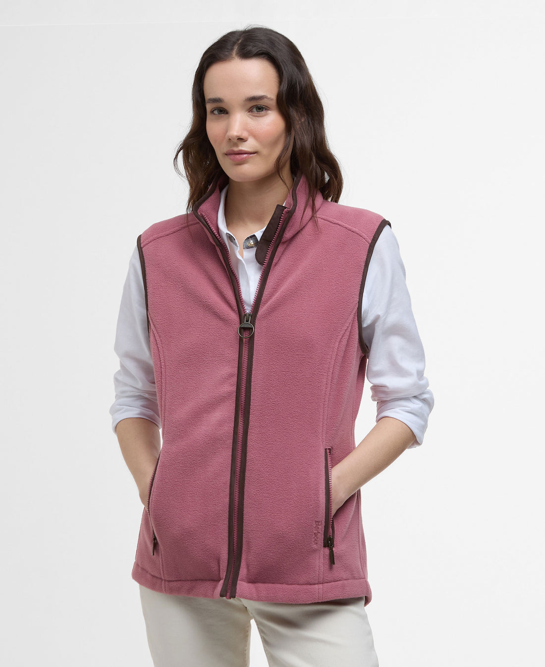 Country Colton Fleece Gilet - Deep Pruce