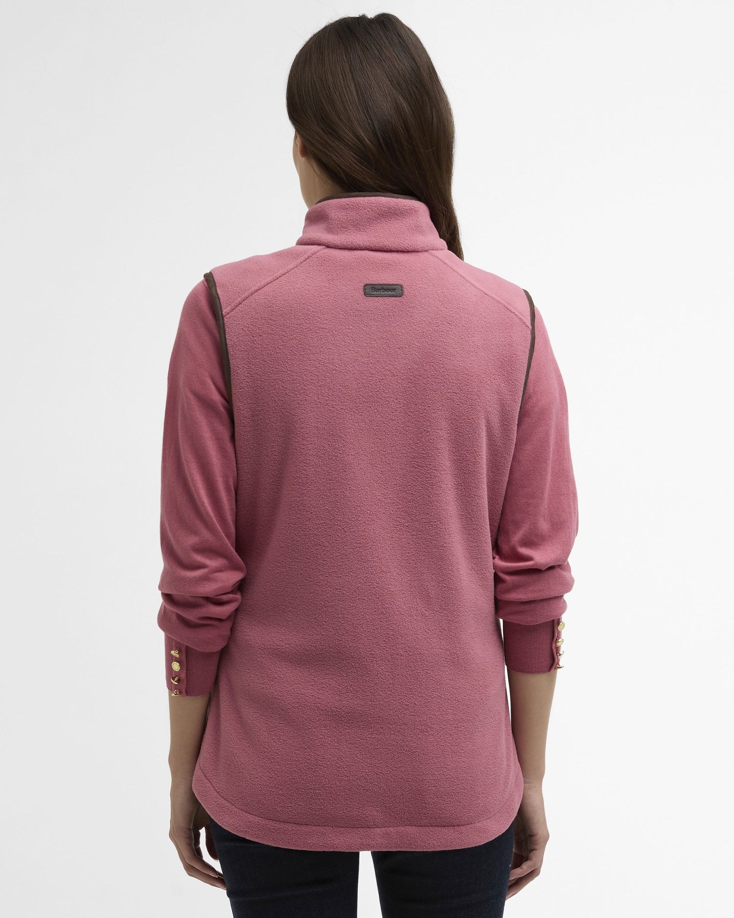 Country Colton Fleece Gilet - Wildberry