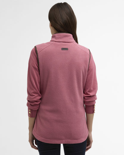 Country Colton Fleece Gilet - Wildberry