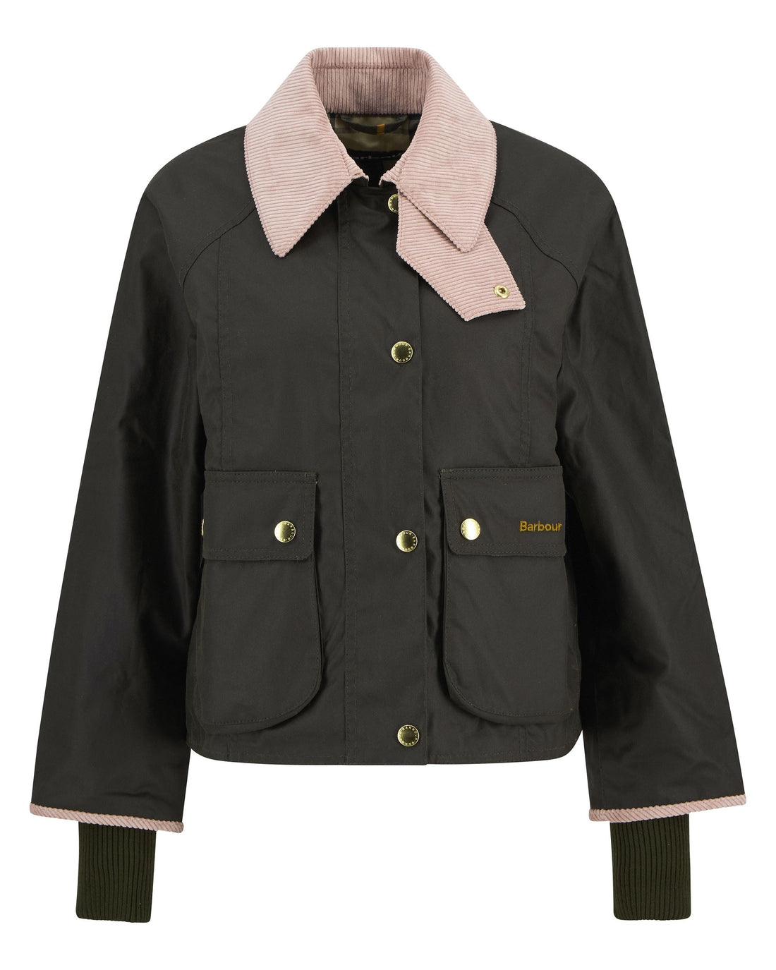 Cropped Beadnell Wax - Archive Olive/Ancient/Gardenia