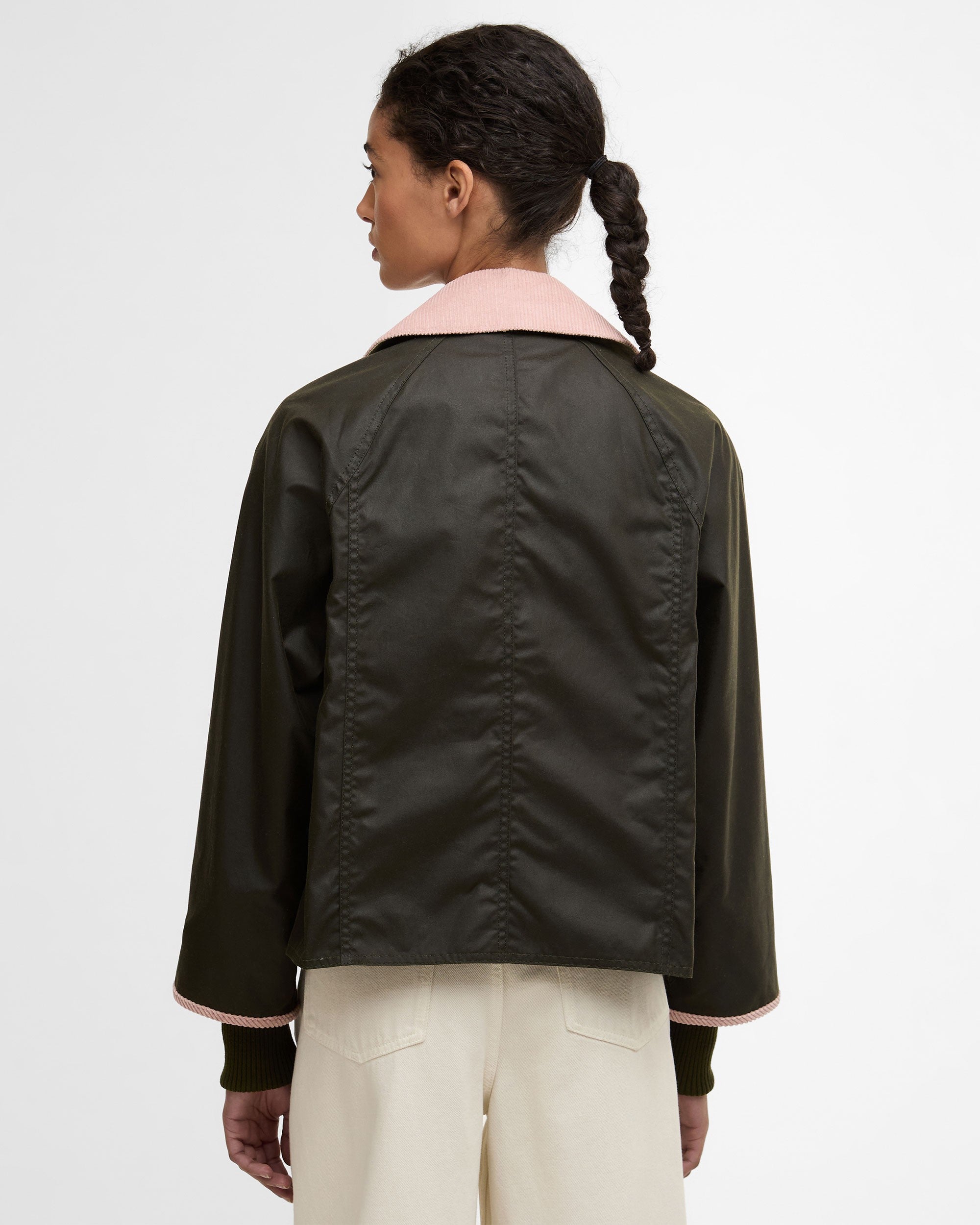 Cropped Beadnell Wax - Archive Olive/Ancient/Gardenia