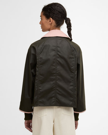 Cropped Beadnell Wax - Archive Olive/Ancient/Gardenia