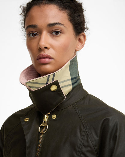 Cropped Beadnell Wax - Archive Olive/Ancient/Gardenia