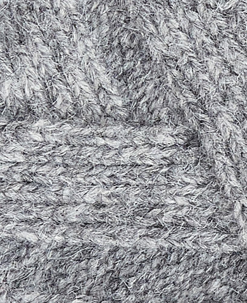 Dace Cable Knitted Gloves - Light Grey