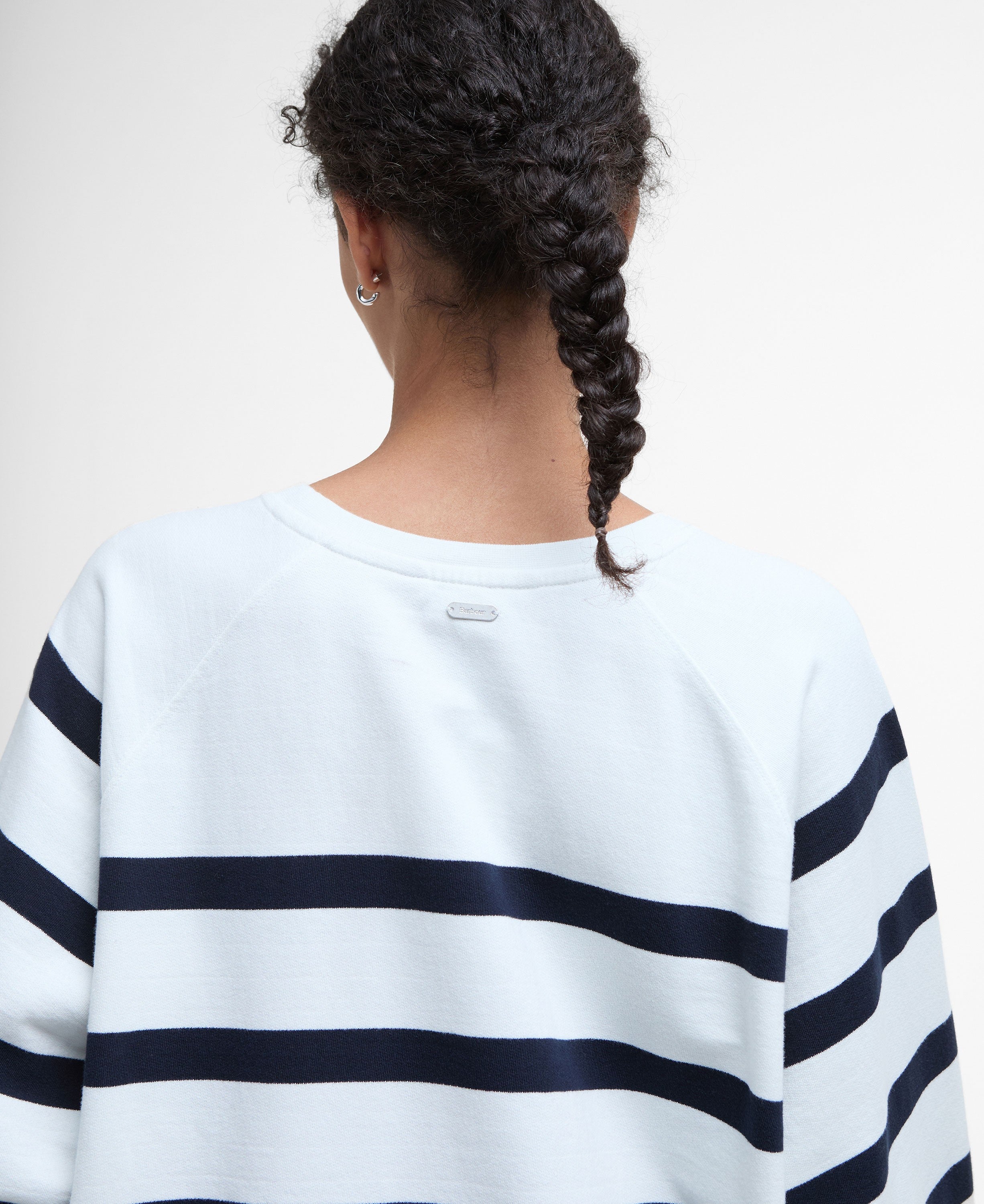 Delaney Sweatshirt - Cloud Stripe